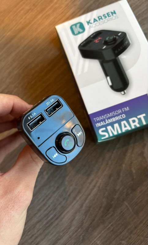 Conversor Bluetooth Auto Stereo Audio Inalambrico.